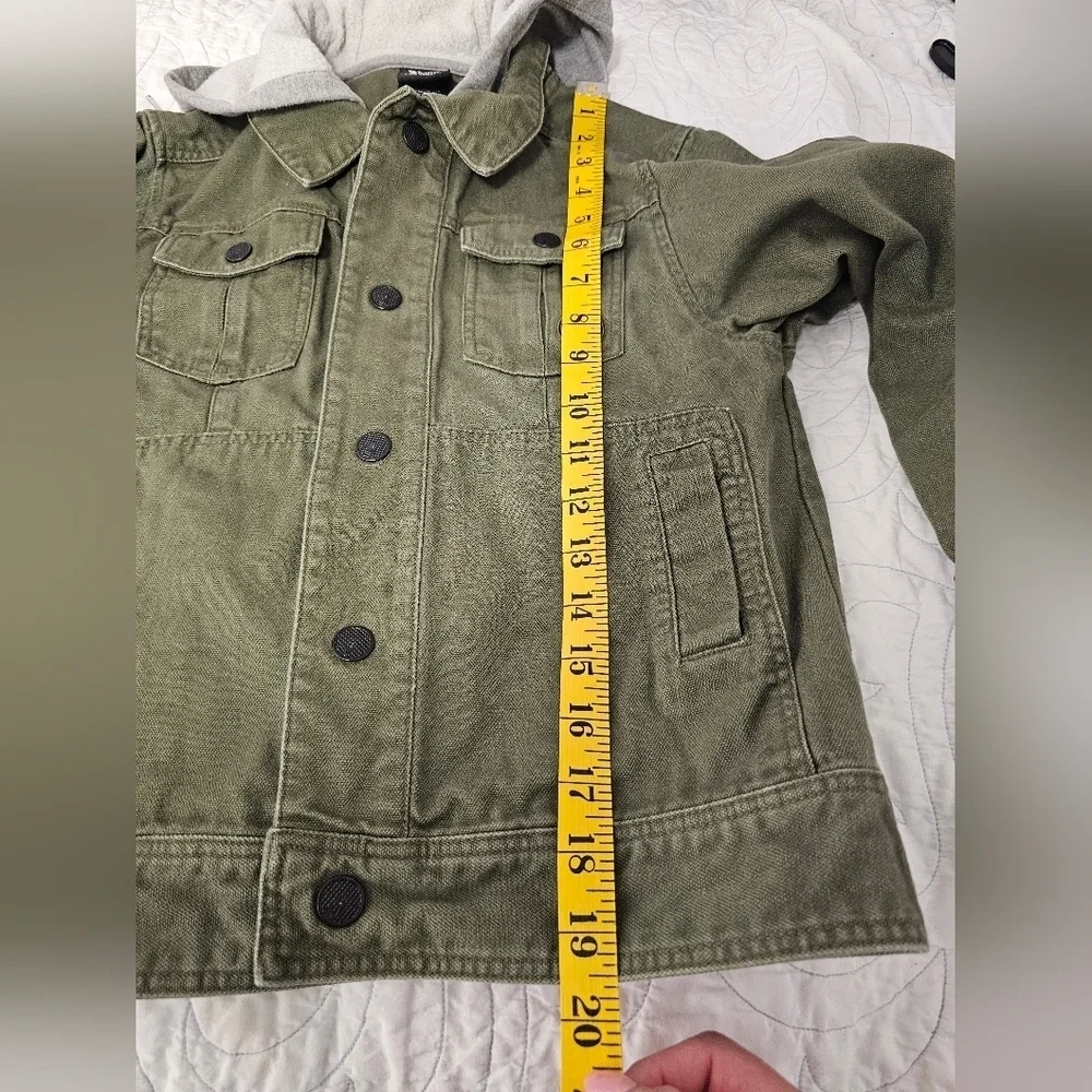 Shaun White Kids Green Hooded Jacket Size XS